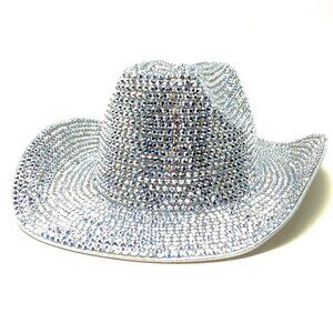 Disco Ball Rhinestone Cowboy Hat Cowgirl Hats for Music Festivals